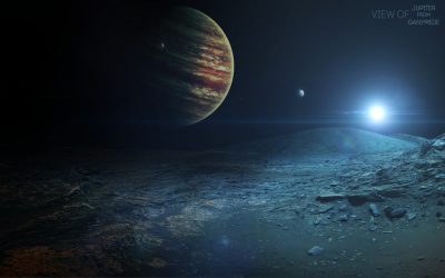 Jupiter from Ganymede